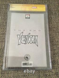 Venom The Fin Crain Clayton Cgc Série De Signature Virgin Infinity Arc-en-ciel