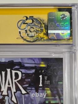 Venom War #1 Clayton Crain CGC SS 9.8 Étiquette personnalisée Infinity Sig POP 27