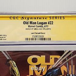 Vieux Homme Logan #22C CGC 9.8 Série Signature