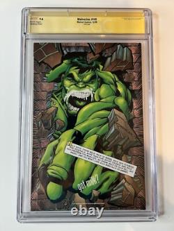 WOLVERINE #145 CGC 9.6 SS Couverture en Foyer Signée Erik Larsen