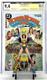 Wonder Woman #1 Cgc 9.4 Wp Jsa Signé SÉrie De Signatures De George Perez Coque Transparente