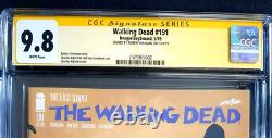 Walking Dead CLÉ 191 CGC 9.8 Série Signature Robert Kirkman 2019 IMAGE COMICS