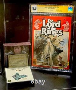 Warren présente Le Seigneur des anneaux n°1 (1979) CGC 8,5 Signature Series Lot
