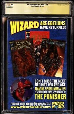 Wizard Ace Edition Hulk 181 Cgc 9.6 Stan Lee Signature Series Sig