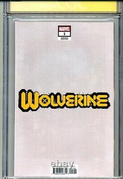 Wolverine #1 2020 Marvel Série De Signature De La Ccg 9.6 Couverture De La Variante Signée Greg Horn