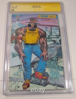 Wolverine 2 CGC 9.6 NM+ SS Signature Series Claremont signé, pages blanches, 1988
