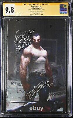 Wolverine #2 signé et Remarque par InHyuk Lee CGC 9.8 Signature Series