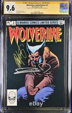 Wolverine #3 CGC SS 9.6 Signé par Chris Claremont & Frank Miller, Marvel 1982