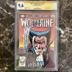 Wolverine Limited Série #1 Cgc 9.6 Signature Série Ss Signée Chris Claremont