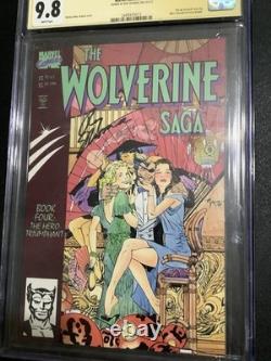 Wolverine Saga n°4 CGC 9.8 Signature Series SIGNé par Roy Thomas Marvel Comics 1989