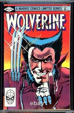 Wolverine Série Limitée #1 CGC 9.4 SÉRIE SIGNATURE triple signée -pub. 1982