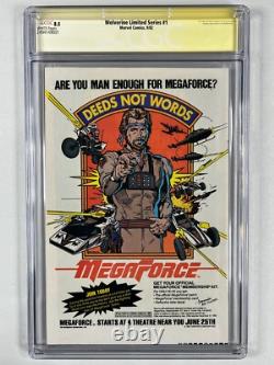 Wolverine Série Limitée #1 Cgc Ss 8.5 Kiosque Signé Par Chris Claremont