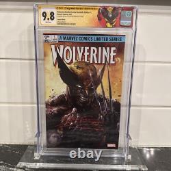 Wolverine Série Limitée Édition Facsimilé #1 CGC 9.8 SS Signature Crain Meurtre