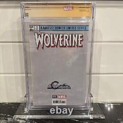 Wolverine Série Limitée Édition Facsimilé #1 CGC 9.8 SS Signature Crain Meurtre