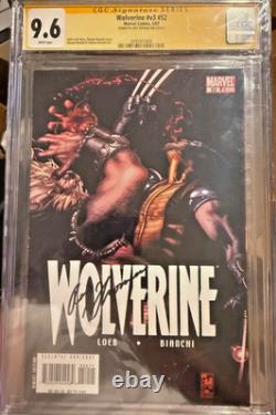 Wolverine V3 #52 (mai 2007) SÉRIE SIGNATURE CGC 9.6 SIGNÉ PAR ROY THOMAS