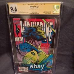 Wolverine n°57 (7/92) ? SIGNATURE SERIES ? Marc Silvestri CGC 9,6