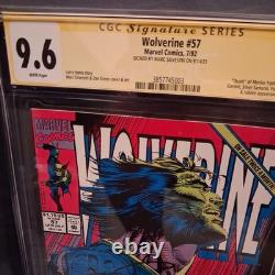 Wolverine n°57 (7/92) ? SIGNATURE SERIES ? Marc Silvestri CGC 9,6