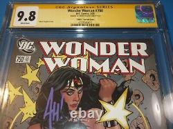 Wonder Woman #750 Variante Hughes Signée Hughes Série de signatures CGC 9.8 NM/M