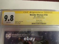 Wonder Woman 759 Série Signature Jim Lee CGC 9.8