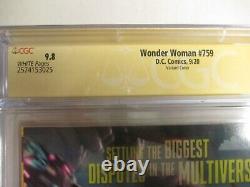 Wonder Woman 759 Série Signature Jim Lee CGC 9.8