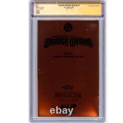 Wonder Woman Absolue #4 Ottley CGC 9.8 Série de Signatures Megacon Foil 2025
