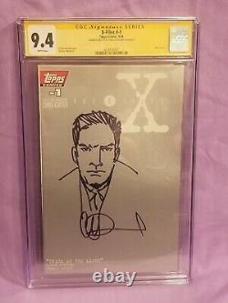 X-Files #-1 CGC Signature Series SIGNÉ & DESSINÉ par Charlie Adlard 9.4 NM