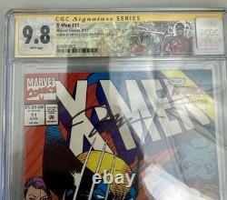 X-MEN #11 Marvel Comics CGC 9.8 SÉRIE SIGNATURE SIGNÉE JIM LEE Scott Williams