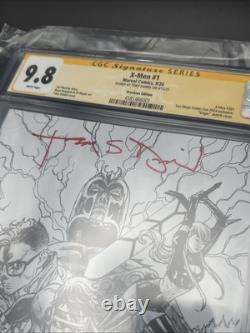 X-Men #1 CGC 9.8 PX Exclusives Variante de croquis de Tony Daniel Série Signature