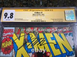 X-Men 1 CGC SS 9.8 Signé Jim Lee