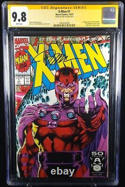 X-Men #1 Édition Collector CGC 9.8 SS Série Signature Signée par Jim Lee Magnéto
