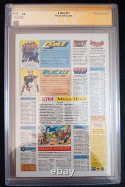 X-Men 11 CGC 9.8 Série Signature Signée Par Jim Lee ! 1992