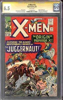 X-Men #12 Série Signature Stan Lee CGC 6.5 (W) 1er Juggernaut