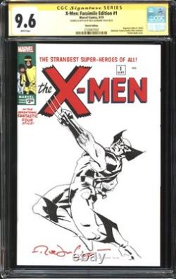 X-Men Édition fac-similé (2019) n° 1 Édition croquis CGC Signature Series 9.6 NM+ S