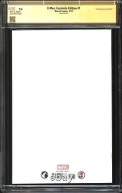 X-Men Édition fac-similé (2019) n° 1 Édition croquis CGC Signature Series 9.6 NM+ S