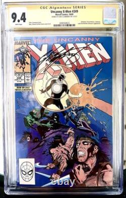 X-Men Extraordinaires #249 Signé par Chris Claremont CGC Signature Series 9.4 Pages Blanches