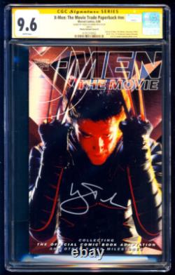 X-Men Le Film Trade Paperback SS CGC 9.6 Série Signature Hugh Jackman
