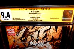 X-Men n°1 20e éd. 12/11 CGC Signature Series 9,4 Marvel Comics signé par Jim Lee