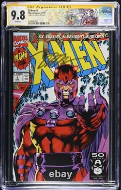 X-men #1 Couverture D Cgc 9.8 Signée par Jim Lee Série de Signature