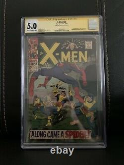 X-men 35 Cgc 5.0 Signé Par Stan Lee Signature Series