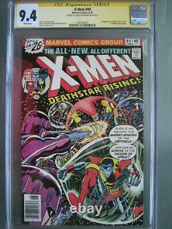 X-men #99 Cgc 9.4 Ss Signé Chris Claremont 1er Noir Tom Cassidy