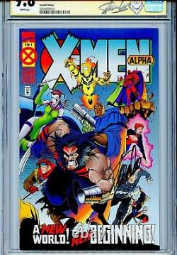 X-men Alpha 1 Cgc 9.8 Ss 2ème Impression Stan Lee Age Of Apocalypse Gambit Wolverine