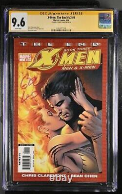 X-men La Fin #v3 #1 Cgc 9.6 Série de Signatures Greg Land Note la Plus Élevée Top Pop