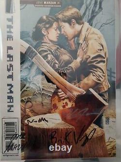 Y Le Dernier Homme #8 Cgc 9.8 Série de Signatures 4 Signatures Montrées Sur Hulu