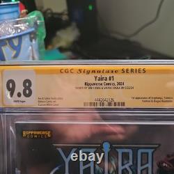 Yaira #1 CGC Noté 9.8 Série Signature Jen & Sylvia Soska Livraison Gratuite