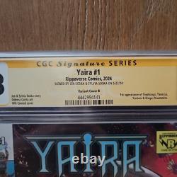 Yaira #1 Couverture Variant B & D Bundle CGC Signature Series 9.8 Expédition Gratuite