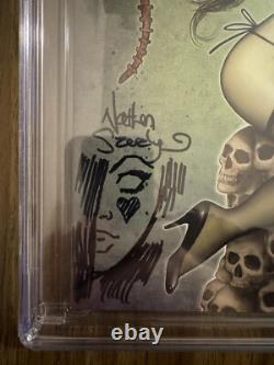 ZOMBIE TRAMP #50 NATHAN SZERDY Noté 9.8 CGC Signature Series Avec Dessin
