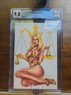 Zenescope Grimm Fairy Tales CGC 9.8 Série de Signatures 3 Couvertures. Très Beau Ensemble