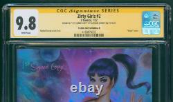 Zirty Girlz #2 CGC 9.8 NM/MT SS Szerdy Signature Series Trekkie Girl 1ère signé