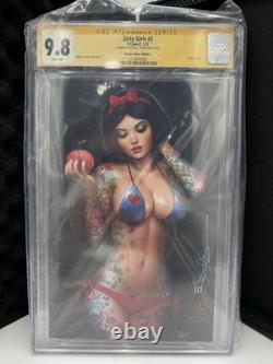 Zirty Girlz #2 CGC 9.8 SS Nathan Szerdy Signature Series Blanche-Neige Couverture VIRGIN